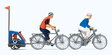 Image for 590-10638 Family On Bike Trip