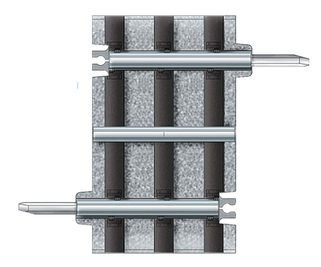 Image for 434-612074 1 3/8" Sec wo/roadbed