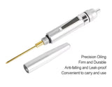 Precision Oiler Pen B03-2517 Aluminum Alloy Applicator Precisely Applies Other Lubricants Firm Durable Maintenance Dripping Oil Pen ALL Scale