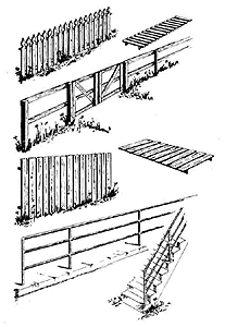 Image for 210-1601 Fences & railings set  4/