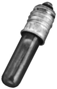 Image for 186-3276 Candle bulb 19v amber  4/