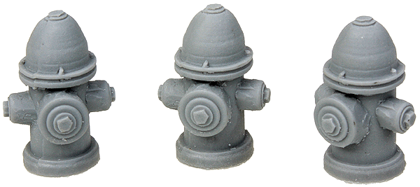 Image for 171-4026 Fire Hydrants Unpntd 3/