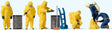 Image for 590-10733 Firemen Ylw Hzmt Suits 6/