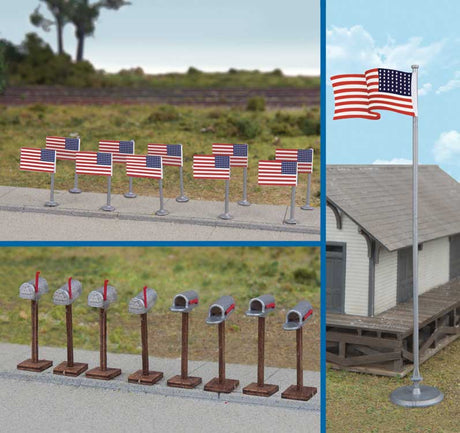 Image for 949-4171 US 48Str Flag/Mailbox 19/