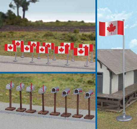 Image for 949-4172 Canadian Flag/Mailbox 19/