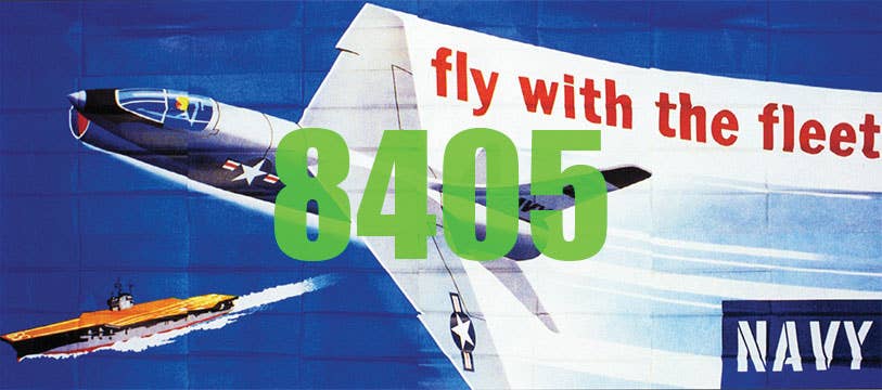 Image for 293-8405 Bllbrd Kit Navy Fly Fleet