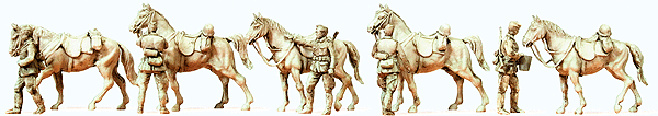 Image for 590-16607 German Clvry w/Horse 10/