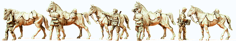 Image for 590-16607 German Clvry w/Horse 10/