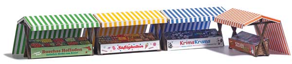 Image for 189-1824 4 Market Stalls