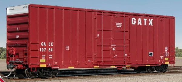 Scaletrains EE1458-3 ExactRail Evolution HO Scale Gunderson 6269 High-Cube Boxcar, GATX/GACX #10786 HO Scale