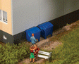 Image for 272-180914 Blue Garbage Bins 2/