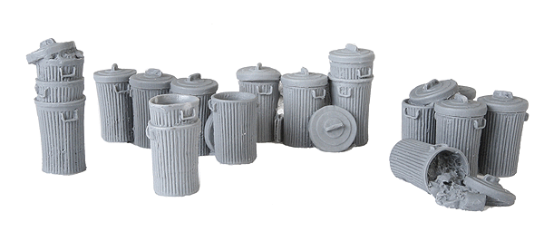 Image for 171-4022 Garbage Pails Assort 18/