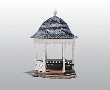 Woodland Scenics 236 Gazebo - Scenic Details(R) -- Kit - 1-1/2 x 2-1/4"  3.8 x 5.7cm HO Scale