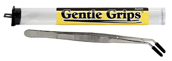Woodland Scenics 200 Gentle Grips(R) Tweezers -- With Cushion Tips A Scale