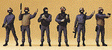 Image for 590-10446 German SWAT Team GSG9 6/