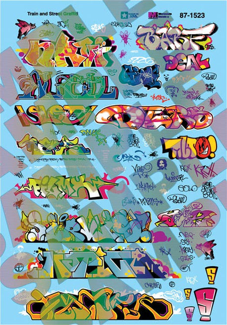 Image for 460-601523 Graffiti Modern f/N-Scale