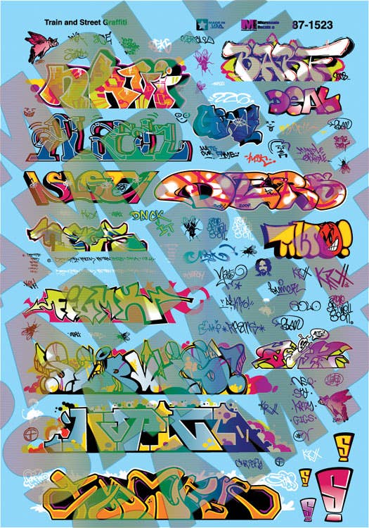 Image for 460-871523 Modern Trn/Strt Graffiti