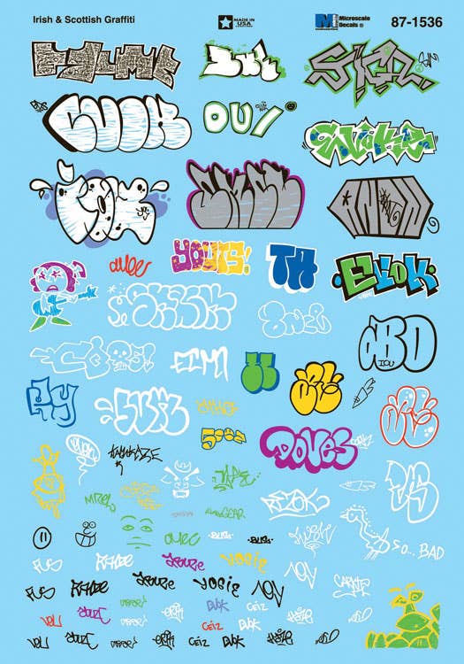 Image for 460-871536 Irish & Scottish Graffiti