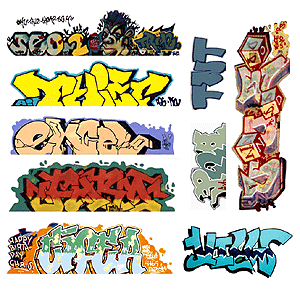 Image for 184-2249 Graffiti Dcl Mega #6 9/