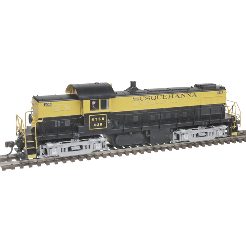 Atlas 10003014 ALCO RS-1 NYS&W New York, Susquehanna & Western #238 (black, yellow) DCC & Sound HO Scale