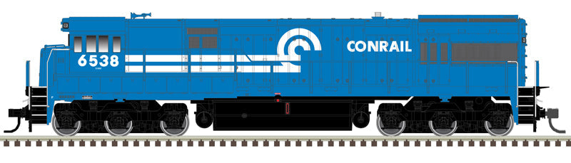 Atlas 10003928 GE U30C Phase I Conrail #6538 (blue, white) Gold - DCC & Sound HO Scale