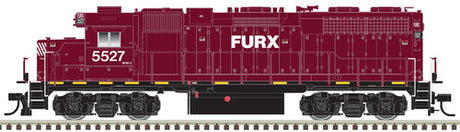 Atlas 150-10004084 FURX #5527 (maroon, black) GP-38 Low Nose w/ ditch lights DCC & Sound HO Scale
