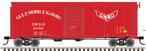 ATLAS 20004777 40' Postwar Boxcar Gulf Mobile & Ohio - GM&O #21635 (SCALE=HO) Part # 150-20004777