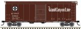 ATLAS 20004782 40' Postwar Boxcar Santa Fe - ATSF #33904 (SCALE=HO) Part # 150-20004782