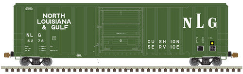 ATLAS 20005506 FMC 5347 SD Boxcar - NLG North Louisiana & Gulf #5278 (green, white) HO Scale