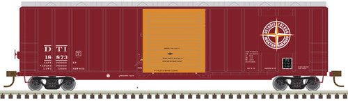 Atlas 20005635 Berwick 50' Boxcar - Detroit, Toledo & Ironton #18852 (Boxcar Red, white; Speed Lettering) HO Scale