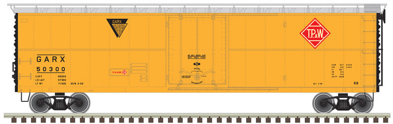 Atlas 20005793 GARX Insulated 50' Boxcar (Reefer) TP&W Toledo Peoria & Western #50303 HO Scale