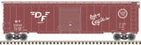 Atlas 20005859 50' Postwar Boxcar MP - Missouri Pacific #255056 (Boxcar Red, white) HO Scale