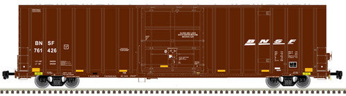 Atlas 20005926 60' Gunderson 7538 SD Boxcar BNSF #761451 (Boxcar Red, white, Wedge Logo) HO Scale