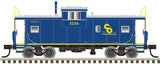 Atlas 20006220 Extended-Vision Caboose Chesapeake & Ohio #3209 (blue, yellow, Progress Logo) HO Scale