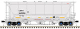 Atlas 20006843 Trinity 3230 Covered Hopper - CIT Group CBFX #440512 (gray, black) HO Scale