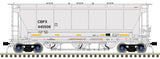 Atlas 20006844 Trinity 3230 Covered Hopper - CIT Group CBFX #440522 (gray, black) HO Scale