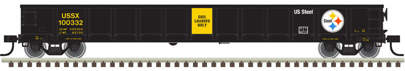 Atlas 20006873 Evans 52' Gondola - US Steel #100366 HO Scale