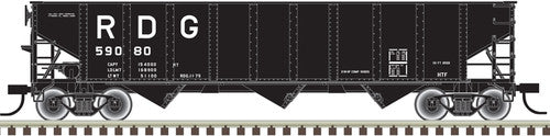 ATLAS 20006928 70 Ton Open Hopper RDG - Reading #59080 (black, white) HO Scale