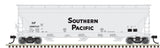 Atlas 20006953 SP - Southern Pacific #496605 (gray, black) ACF 4650 Centerflow Covered Hopper HO Scale