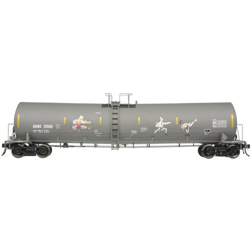 Atlas 20006351 HO TRINITY 25,500 GALLON TANK CAR ADMX [KUNG-FU GRAFFITI] #28589 HO Scale