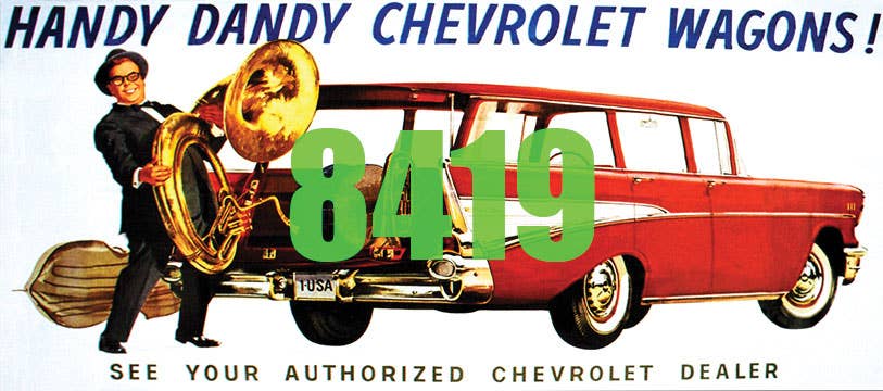 Image for 293-8419 Bllbrd Kit Chevy HndyDndy