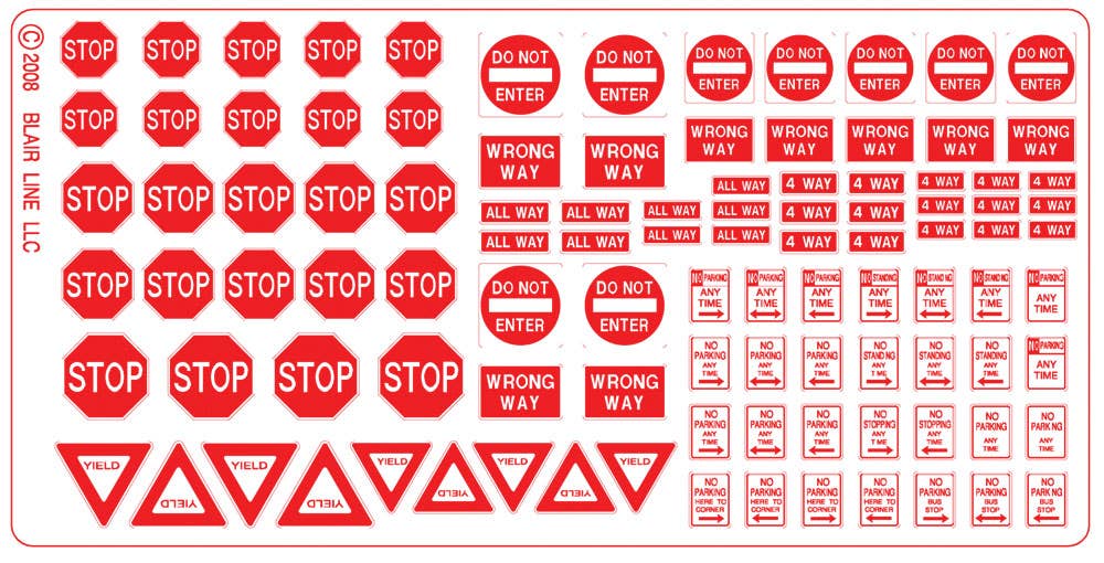Image for 184-103 Regulatory signs #2