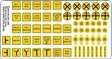 Image for 184-144 Vintage caution signs