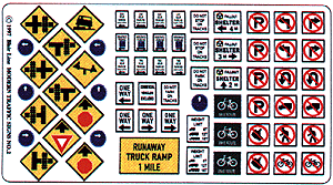 Blair Line 147 Highway Signs -- Modern Traffic (1971-Present, Full-Col ...