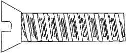 Image for 785-841 Screw flth 00-90 1/8"l 5/
