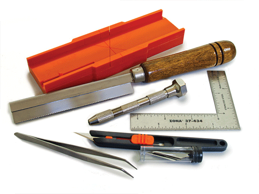 Scale Hobby Tools Zona 38-700 Hobby Tool Kit -- Includes 1 Each: 795-251, -37140, -37434 ...