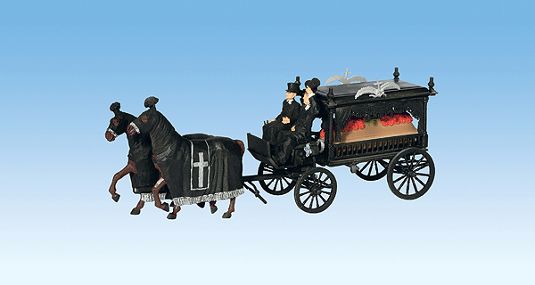 Image for 528-16714 Horse-Drawn Hearse Coach