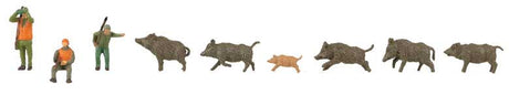 Image for 272-151701 Hunter and Wild Boars