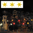 Image for 189-5415 Illuminated Stars Ylw 3/