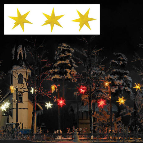 Image for 189-5415 Illuminated Stars Ylw 3/